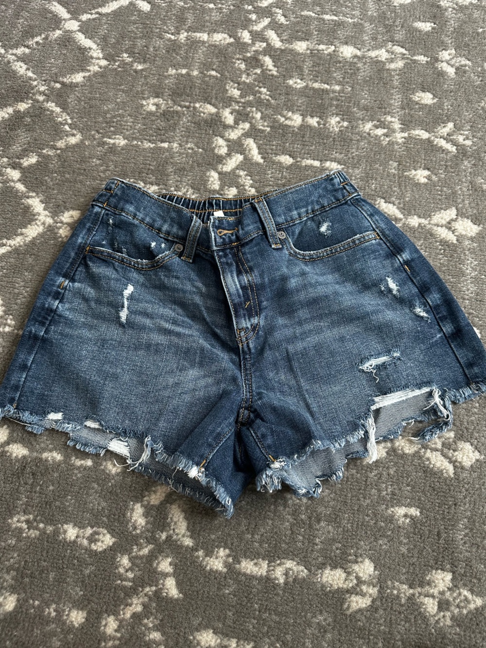Aerie jeans shorts xs